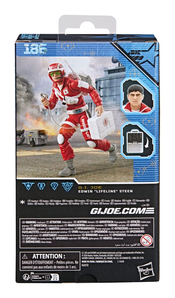 G.I. Joe Classified Series Action Figure Edwin "Lifeline" Steen 15 cm