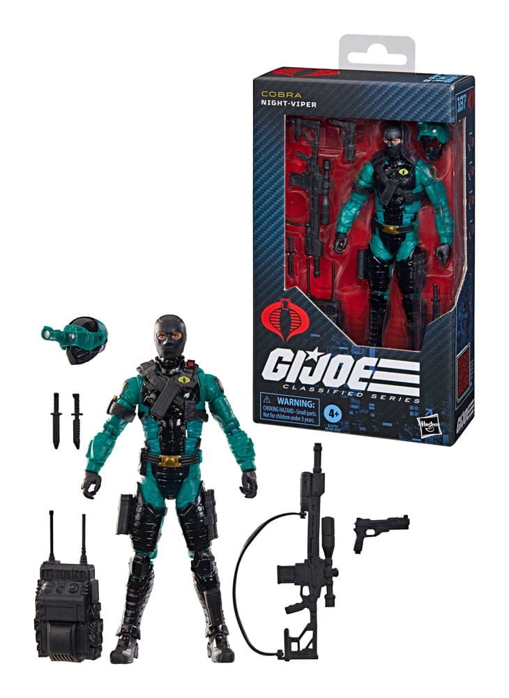 G.I. Joe Classified Series Action Figure Night-Viper 15 cm Hasbro