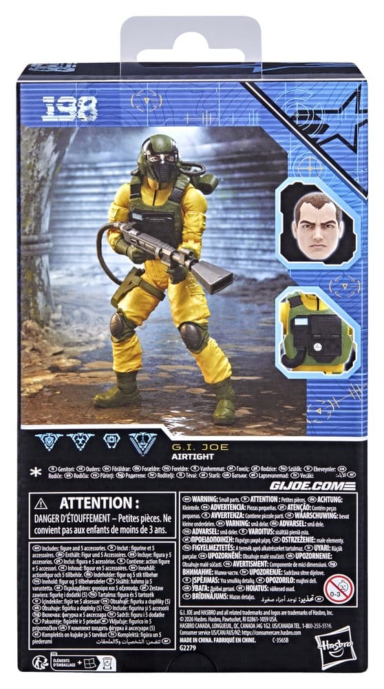 G.I. Joe Classified Series Action Figure Airtight #198 15 cm Hasbro