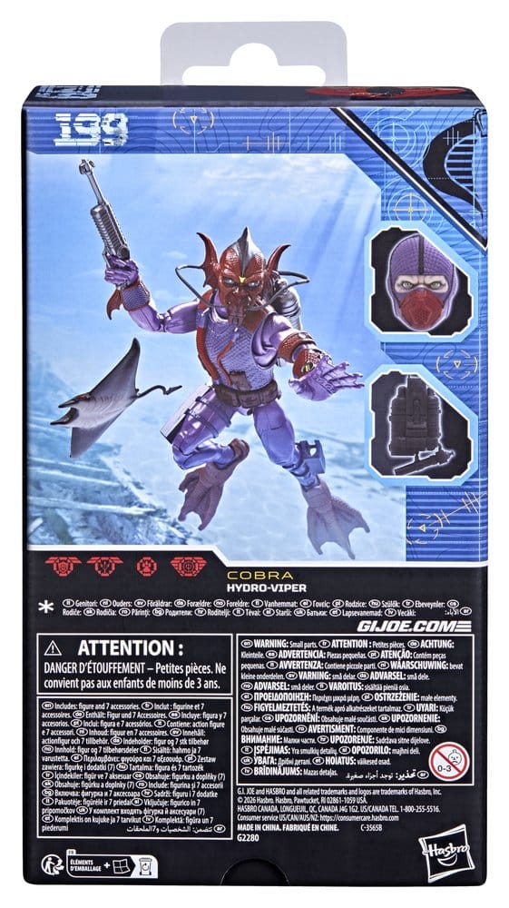 G.I. Joe Classified Series Action Figure Hydro-Viper #199 15 cm Hasbro