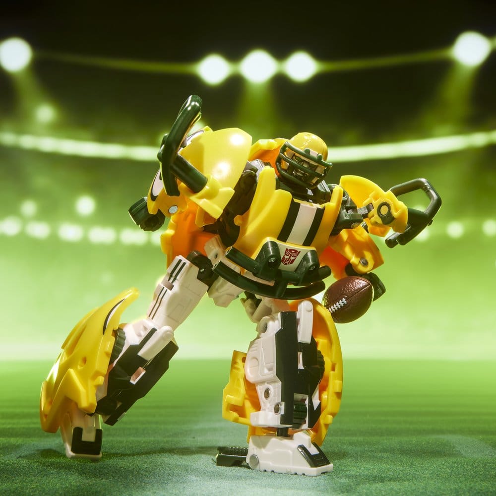 Transformers x NFL Action Figure Green Bay Packers: Tundra Prime 14 cm - Hasbro