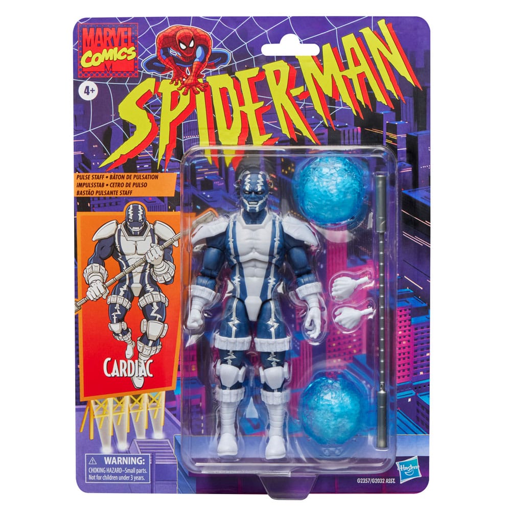 Spider-Man Marvel Legends Retro Action Figure Cardiac 15 cm Hasbro