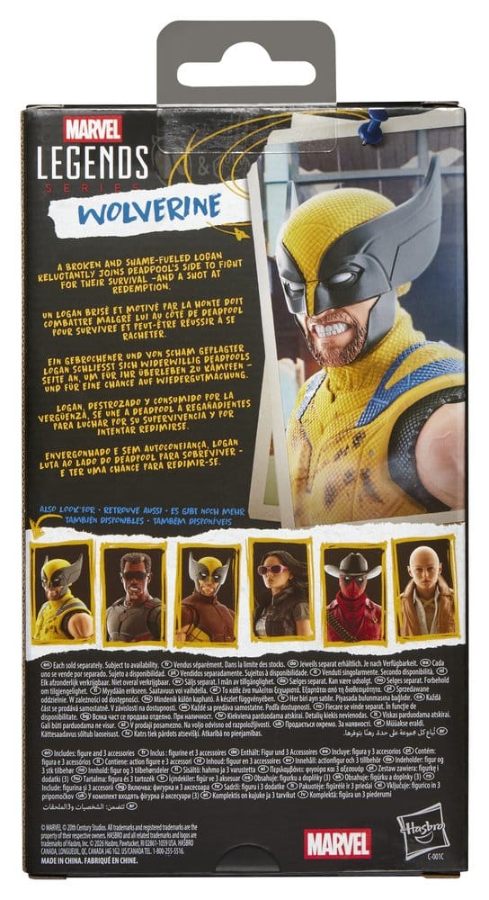 Action Figure Wolverine Marvel Legends Deadpool & Wolverine 15 cm Hasbro