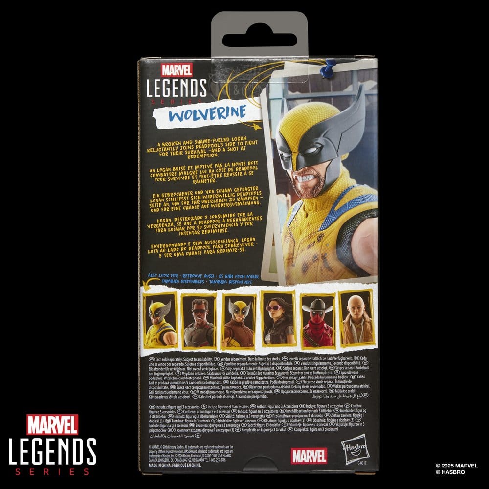 Action Figure Wolverine Marvel Legends Deadpool & Wolverine 15 cm Hasbro