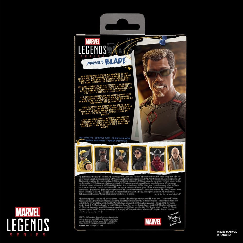 Marvel Legends Blade 15 cm Action Figure - Deadpool & Wolverine - Hasbro