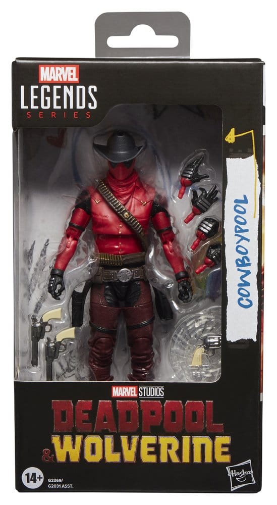 Deadpool & Wolverine Marvel Legends Cowboypool Action Figure 15 cm - Hasbro
