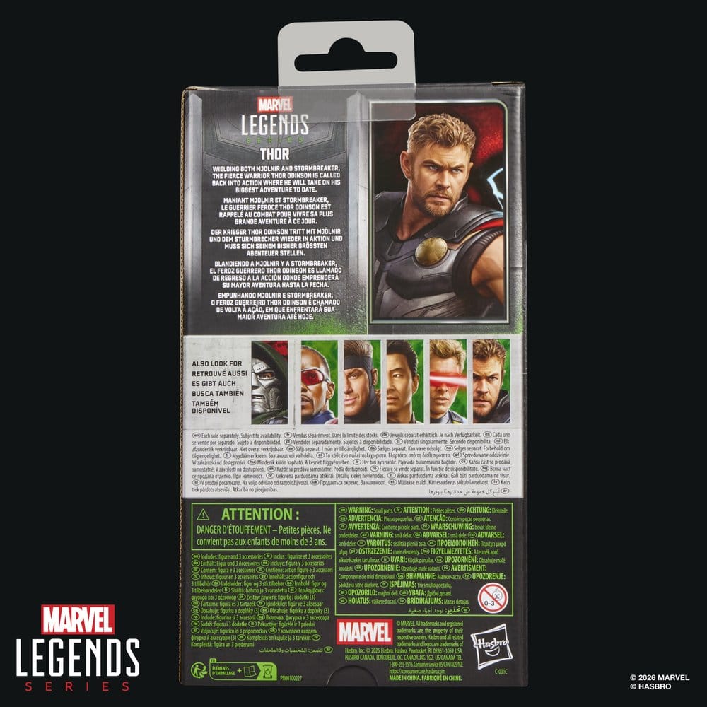Action Figure Thor Marvel Legends Avengers: Doomsday Hasbro 15 cm