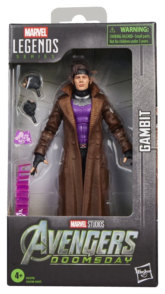 Action Figure Marvel Legends Gambit - Avengers: Doomsday, 15 cm, Hasbro