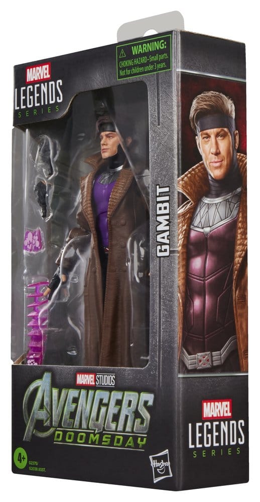 Action Figure Marvel Legends Gambit - Avengers: Doomsday, 15 cm, Hasbro