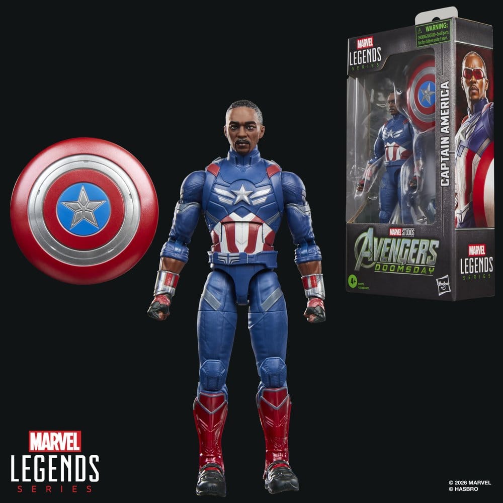 Action Figure Captain America Marvel Legends Avengers: Doomsday 15 cm Hasbro