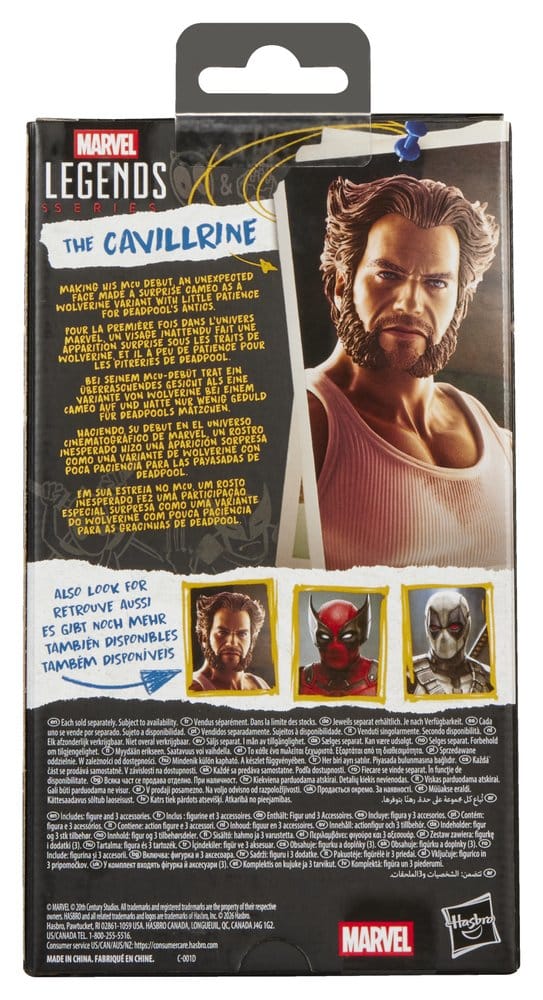 Action Figure The Cavillrine Deadpool & Wolverine Marvel Legends Hasbro 15 cm