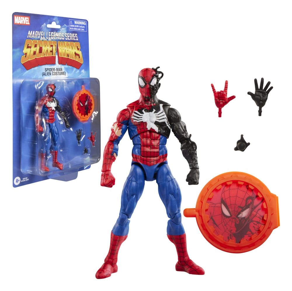 Action Figure Spider-Man (Alien Costume) Marvel Legends 15 cm Hasbro