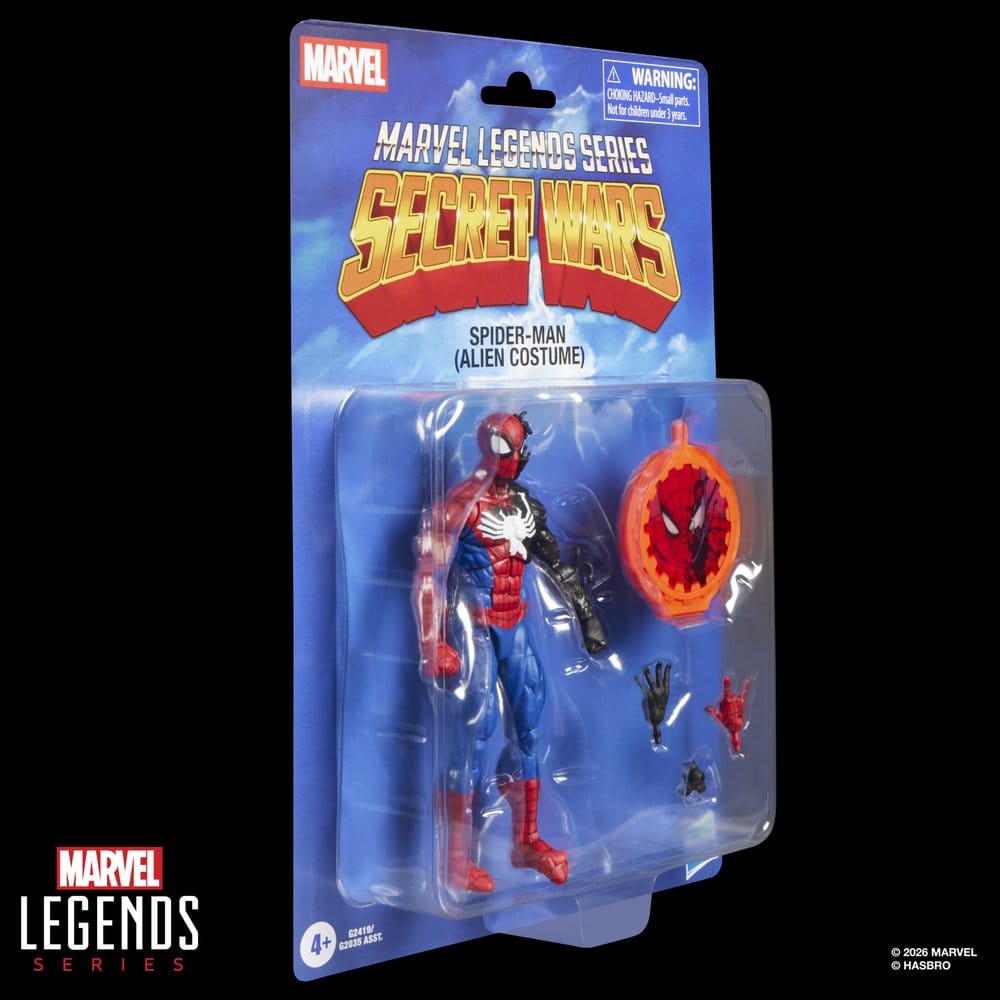 Action Figure Spider-Man (Alien Costume) Marvel Legends 15 cm Hasbro