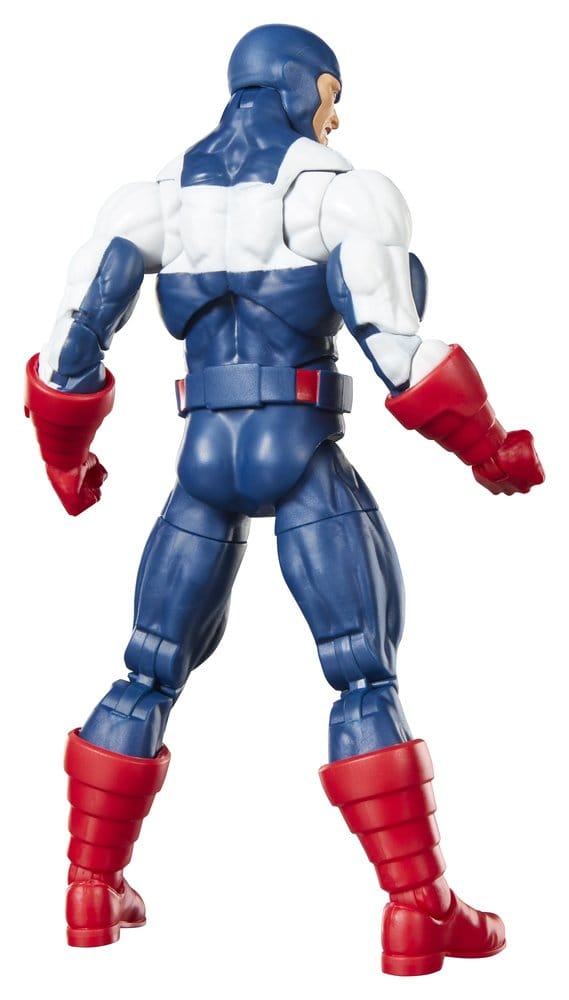 Action Figure Marvel Legends U.S. Agent (Force Works) con pezzi Build-A-Figure, Hasbro, 15 cm