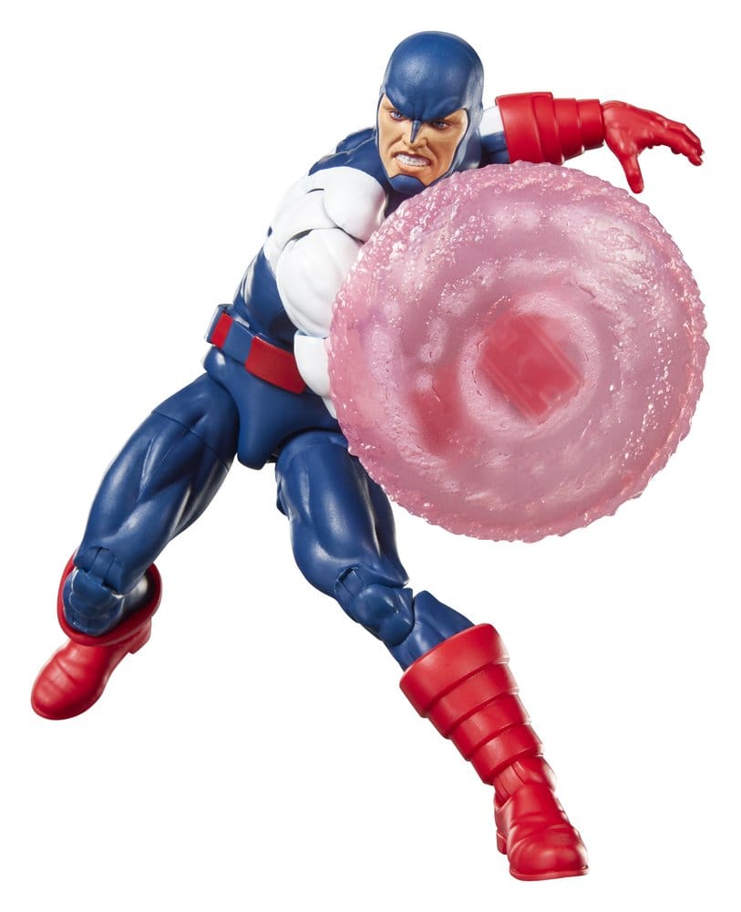 Action Figure Marvel Legends U.S. Agent (Force Works) con pezzi Build-A-Figure, Hasbro, 15 cm