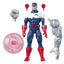 Action Figure Marvel Legends U.S. Agent (Force Works) con pezzi Build-A-Figure, Hasbro, 15 cm