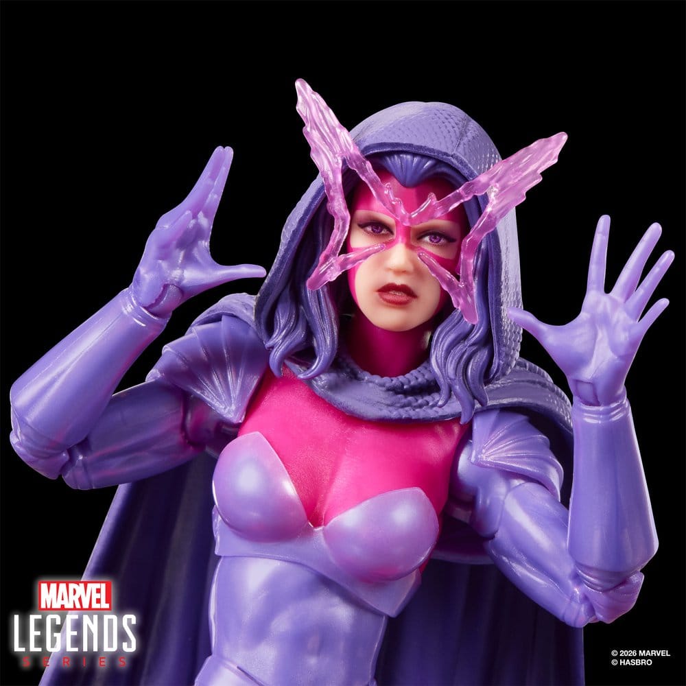 Marvel Legends Action Figure Psylocke 15 cm con pezzo Build-A-Figure