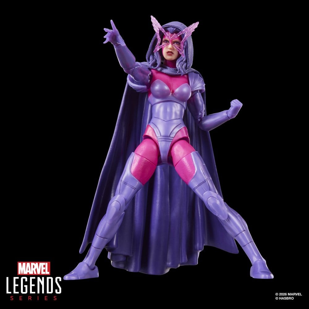 Marvel Legends Action Figure Psylocke 15 cm con pezzo Build-A-Figure