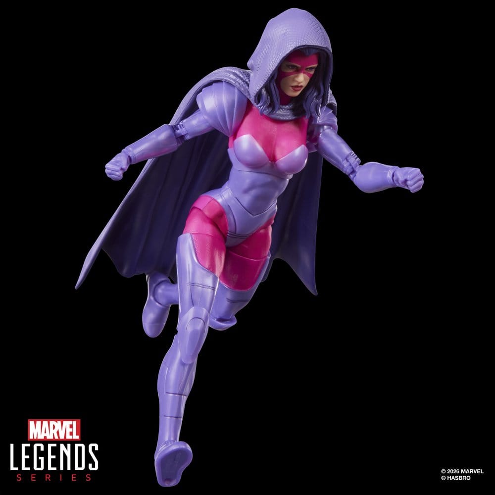 Marvel Legends Action Figure Psylocke 15 cm con pezzo Build-A-Figure