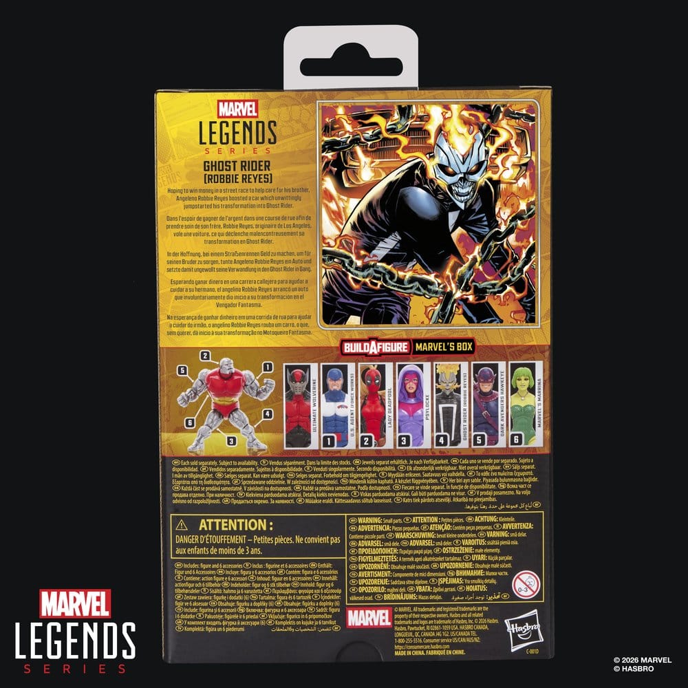 Action Figure Ghost Rider (Robbie Reyes) Marvel Legends 15 cm Hasbro
