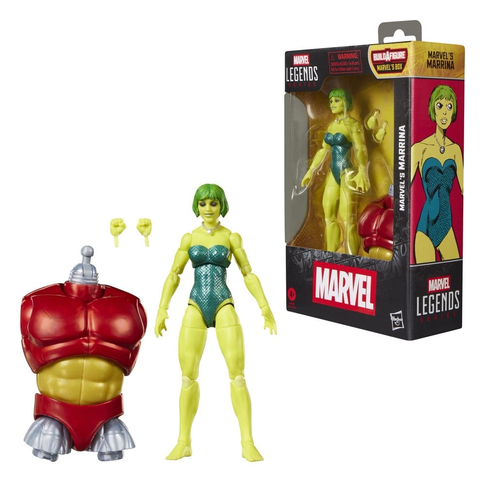 Action Figure Marvel Legends Marrina dei Marvel's Alpha Flight, scala 15 cm, Hasbro