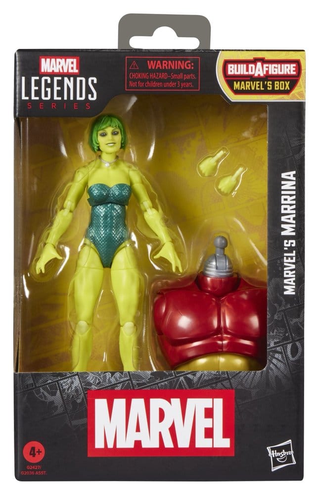Action Figure Marvel Legends Marrina dei Marvel's Alpha Flight, scala 15 cm, Hasbro