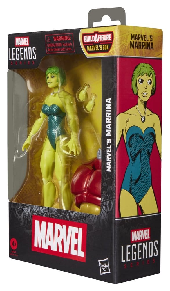 Action Figure Marvel Legends Marrina dei Marvel's Alpha Flight, scala 15 cm, Hasbro