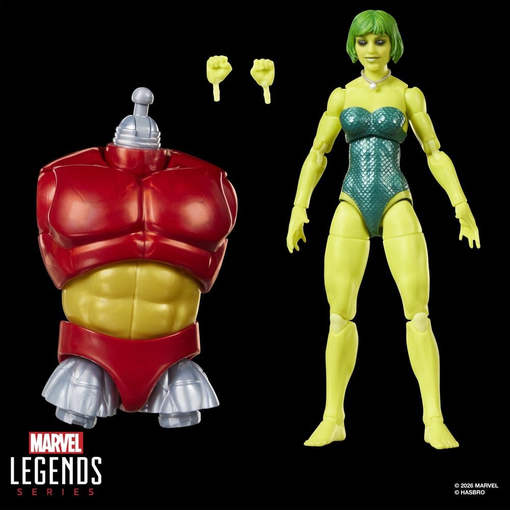 Action Figure Marvel Legends Marrina dei Marvel's Alpha Flight, scala 15 cm, Hasbro