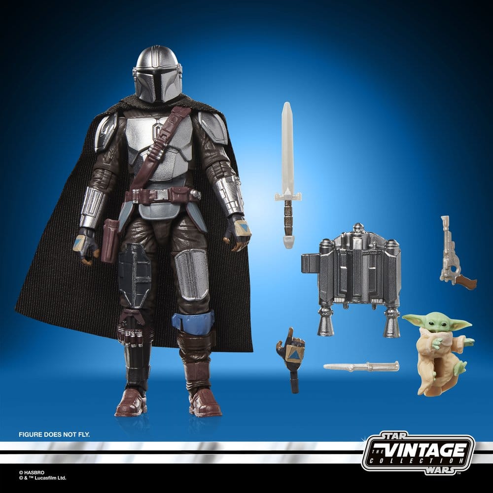 Star Wars The Vintage Collection Action Figure The Mandalorian & Grogu 10 cm