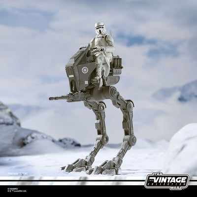 Star Wars The Vintage Collection Veicolo Imperial Remnant AT-RT 10 cm con figura