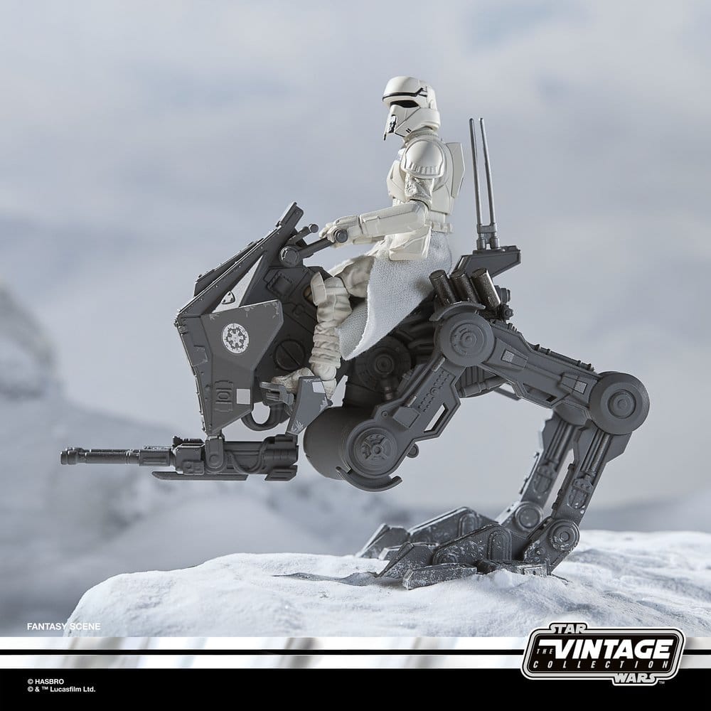 Star Wars The Vintage Collection Veicolo Imperial Remnant AT-RT 10 cm con figura