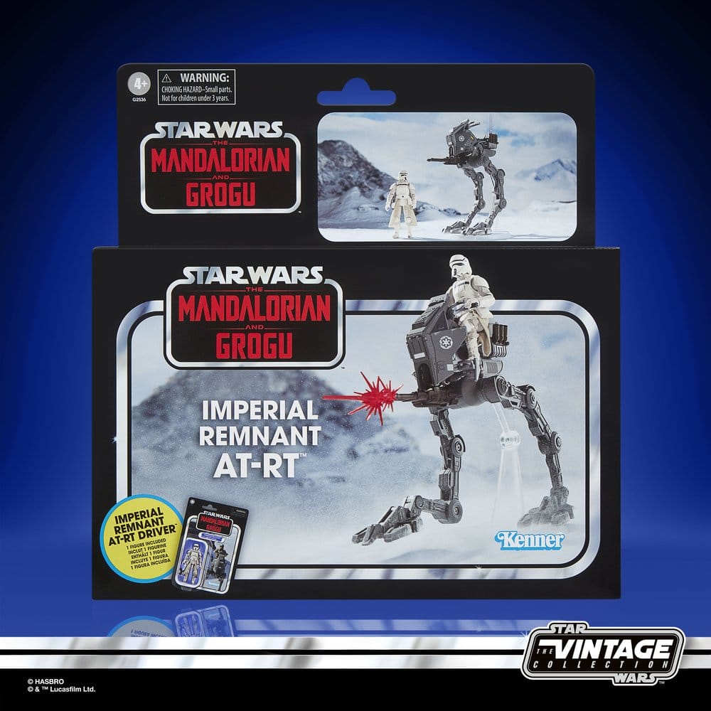 Star Wars The Vintage Collection Veicolo Imperial Remnant AT-RT 10 cm con figura