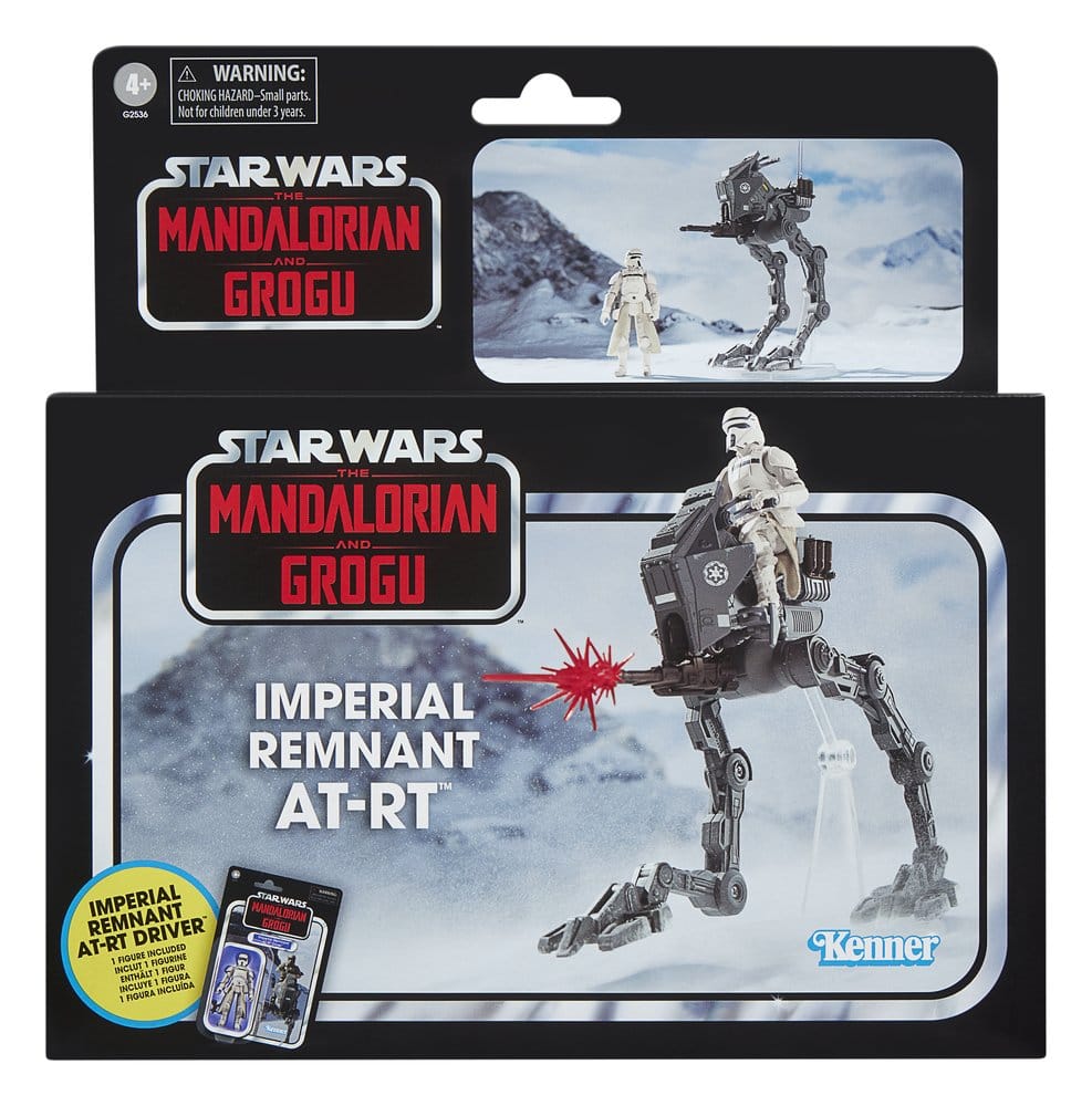 Star Wars The Vintage Collection Veicolo Imperial Remnant AT-RT 10 cm con figura