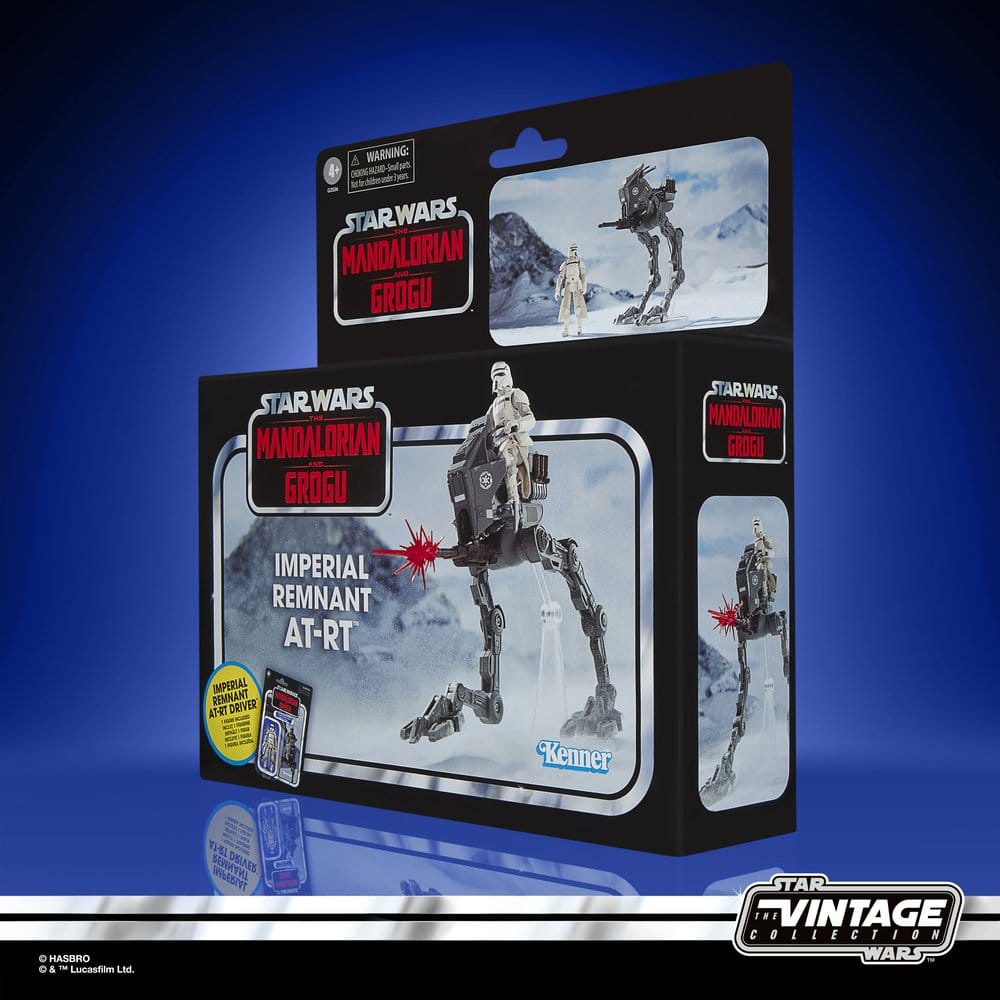 Star Wars The Vintage Collection Veicolo Imperial Remnant AT-RT 10 cm con figura