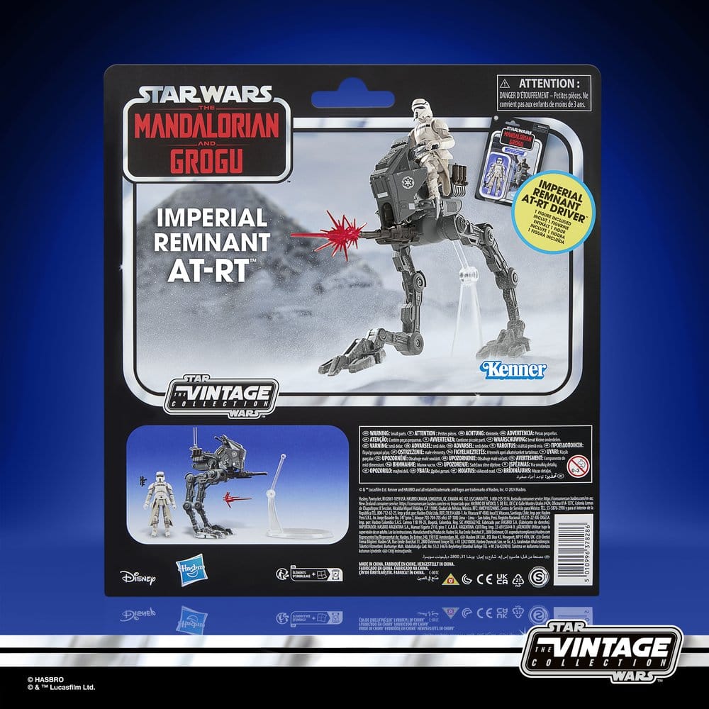 Star Wars The Vintage Collection Veicolo Imperial Remnant AT-RT 10 cm con figura