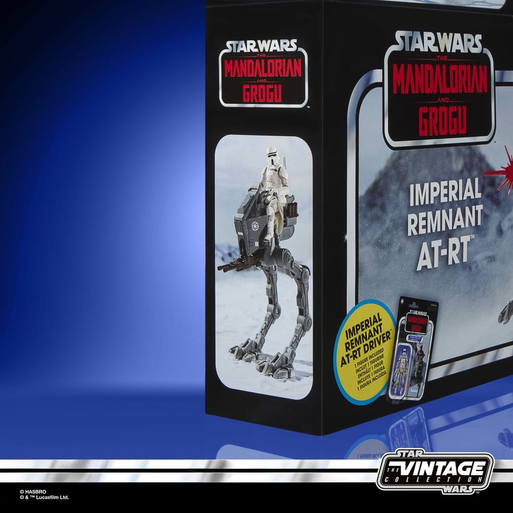 Star Wars The Vintage Collection Veicolo Imperial Remnant AT-RT 10 cm con figura