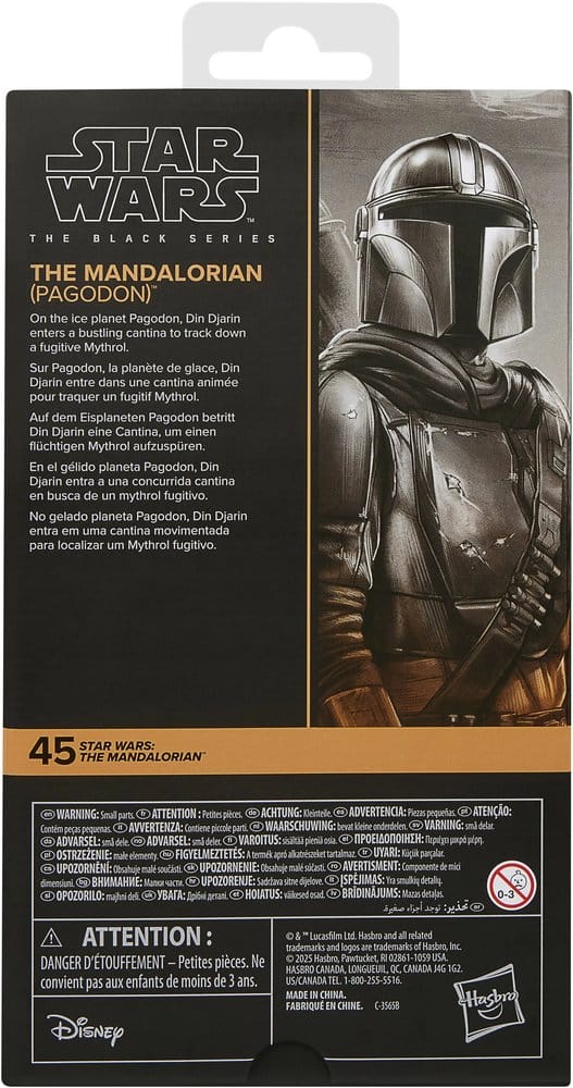 Star Wars The Mandalorian Black Series Action Figure The Mandalorian (Pagodon) 15 cm Hasbro