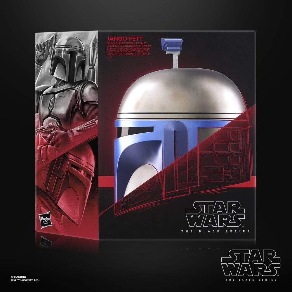 Star Wars Episodio II Black Series Elmo Elettronico Jango Fett Hasbro
