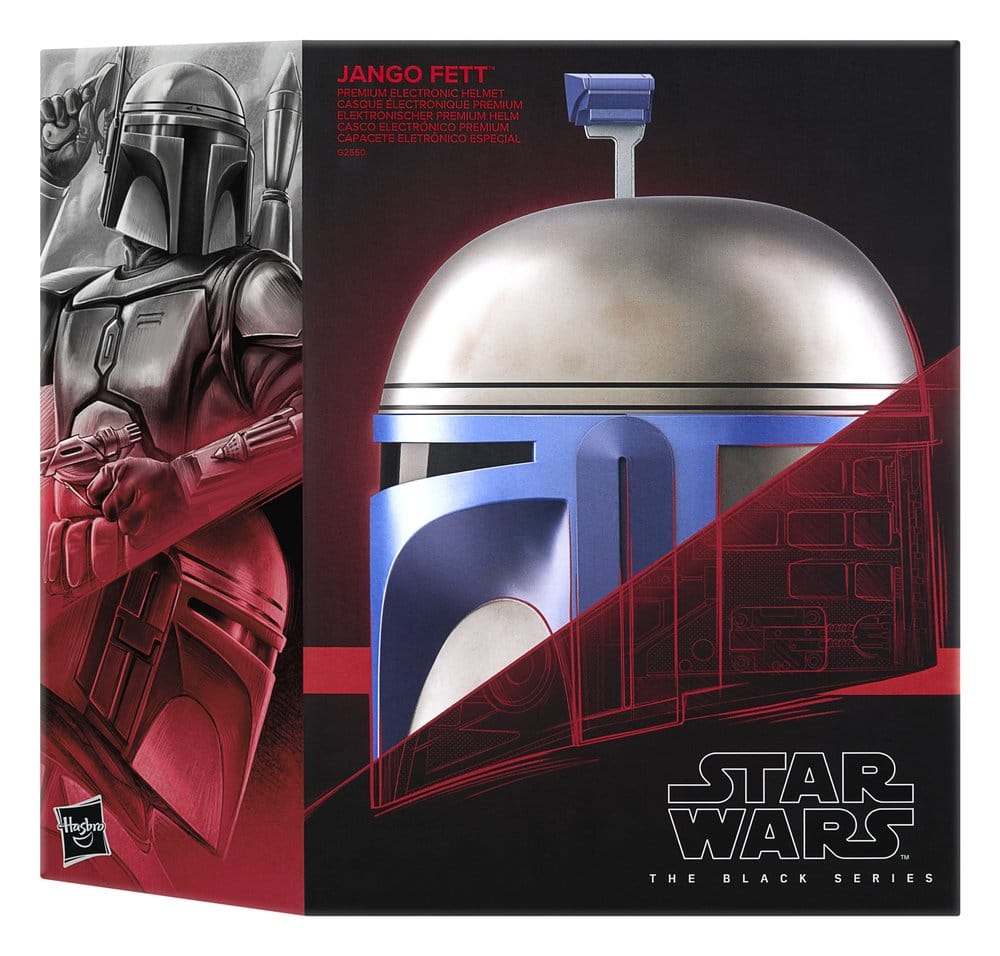 Star Wars Episodio II Black Series Elmo Elettronico Jango Fett Hasbro