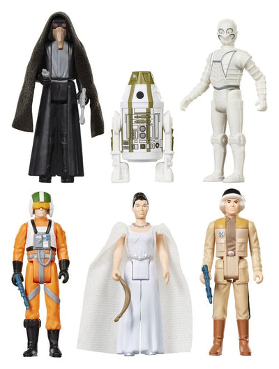 Star Wars Episode IV Retro Collection Action Figure Multipack 6 Pezzi 10 cm Hasbro