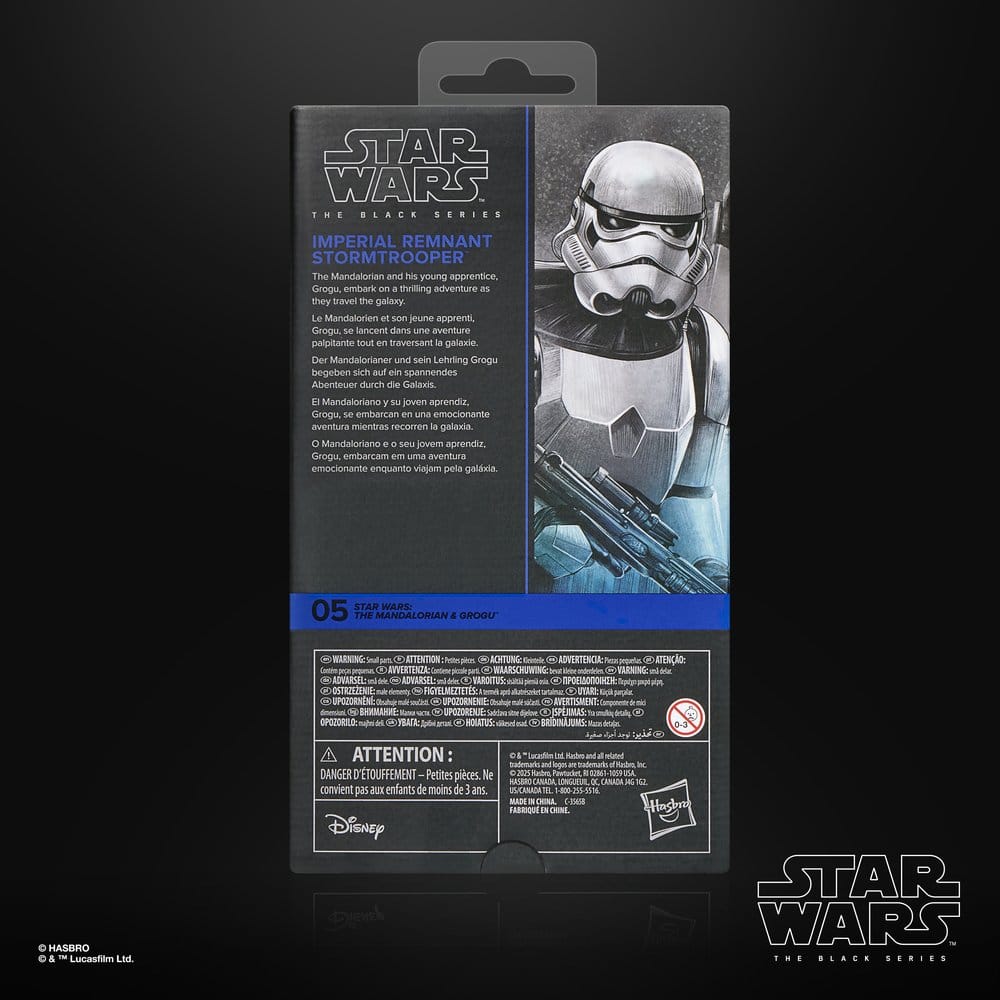 Star Wars The Mandalorian & Grogu Action Figure Black Series Stormtrooper dell'Impero Residuo 15 cm Hasbro