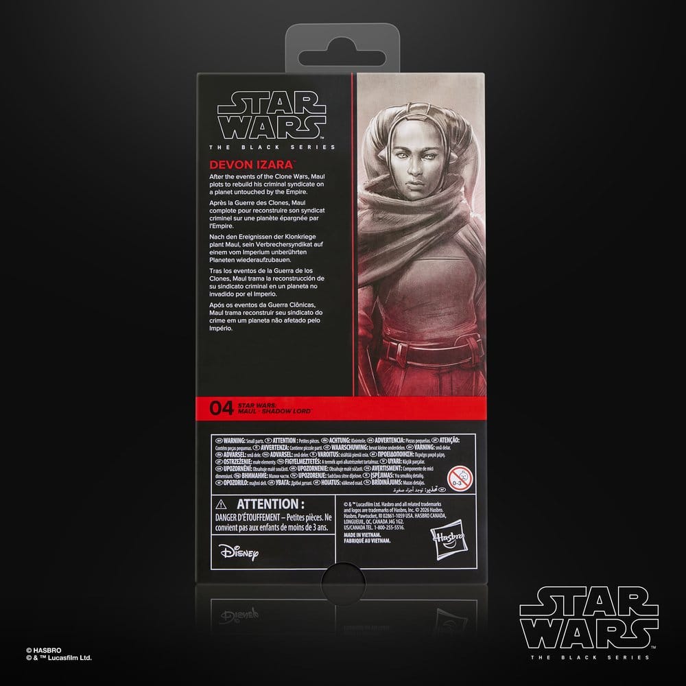 Star Wars: Maul - Shadow Lord Black Series Action Figure Devon Izara 15 cm Hasbro