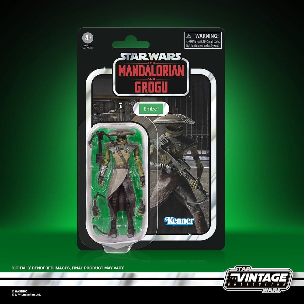 Star Wars: The Mandalorian and Grogu Vintage Collection Action Figure Embo 10 cm Hasbro