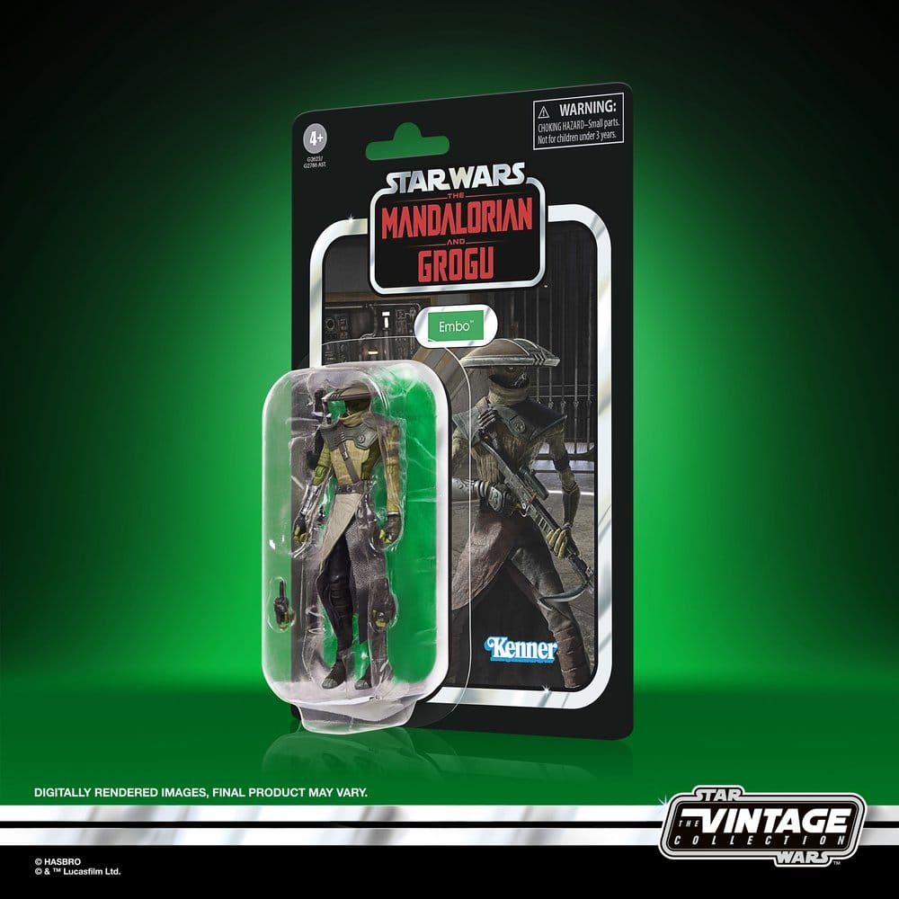 Star Wars: The Mandalorian and Grogu Vintage Collection Action Figure Embo 10 cm Hasbro