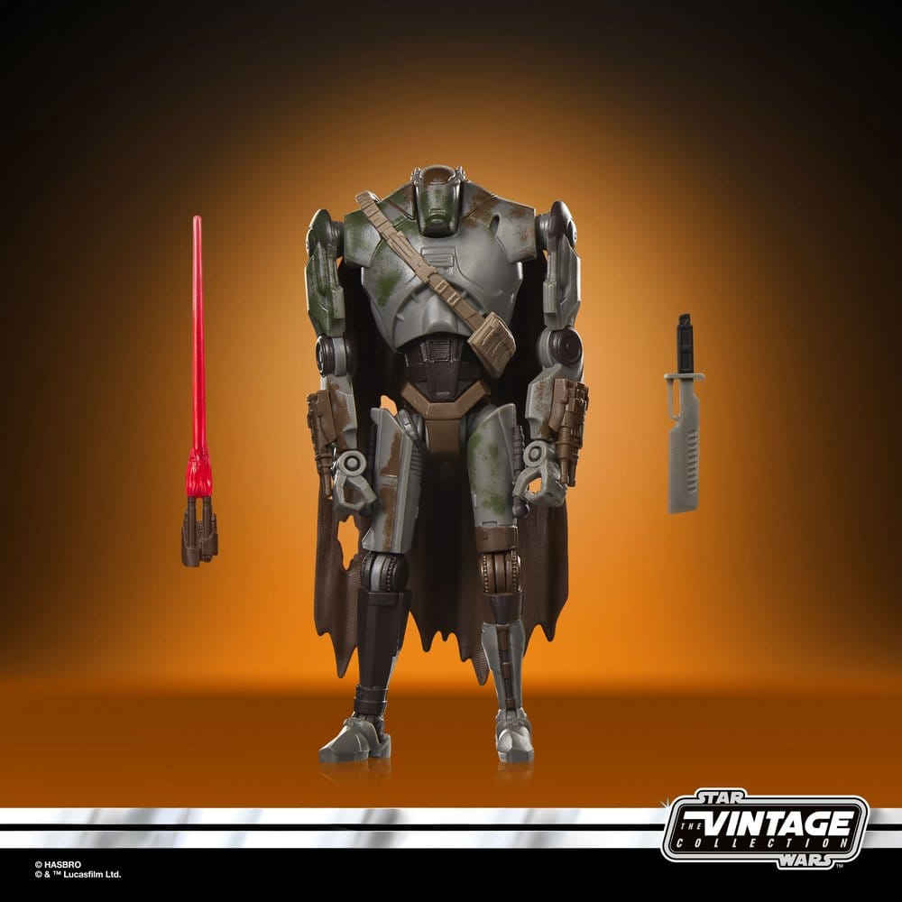 Star Wars: The Mandalorian and Grogu Vintage Collection Action Figure Droide Mercenario 10 cm Hasbro