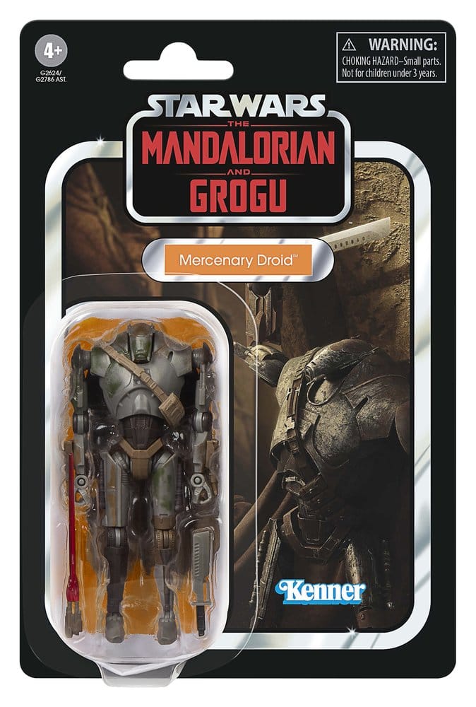 Star Wars: The Mandalorian and Grogu Vintage Collection Action Figure Droide Mercenario 10 cm Hasbro