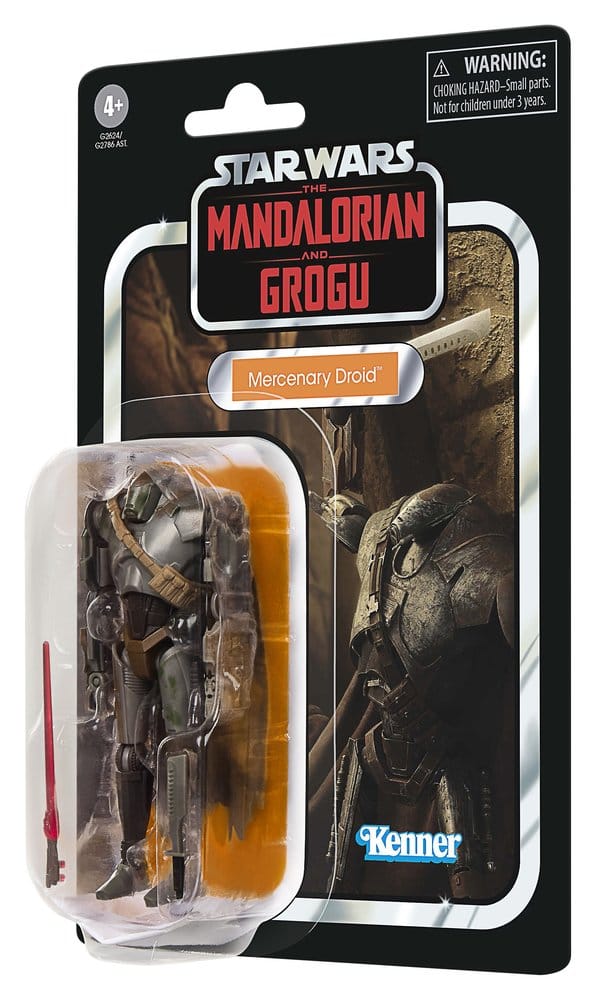 Star Wars: The Mandalorian and Grogu Vintage Collection Action Figure Droide Mercenario 10 cm Hasbro