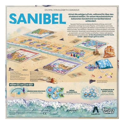 Sanibel Gioco da Tavolo – Edizione Tedesca – Avalon Hill Hasbro