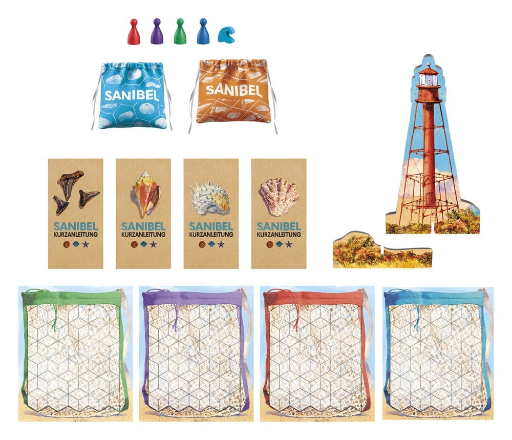 Sanibel Gioco da Tavolo – Edizione Tedesca – Avalon Hill Hasbro
