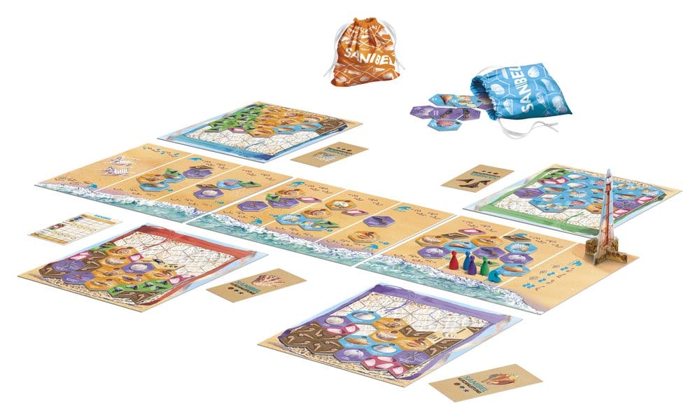 Sanibel Gioco da Tavolo – Edizione Tedesca – Avalon Hill Hasbro